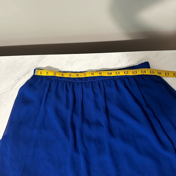 >>H&M<< Sheer Miniskirt with Maxi Skirt Overlay! - Picture 3 of 6